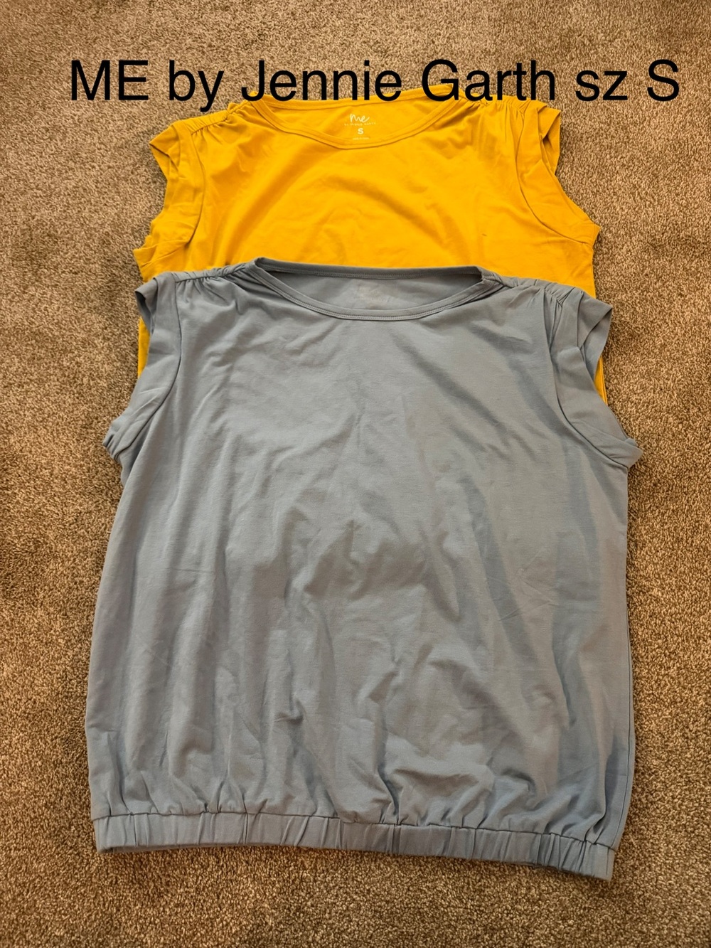 Women's 2 Short-Sleeve shirts Set both size S by ME Jennie Garth